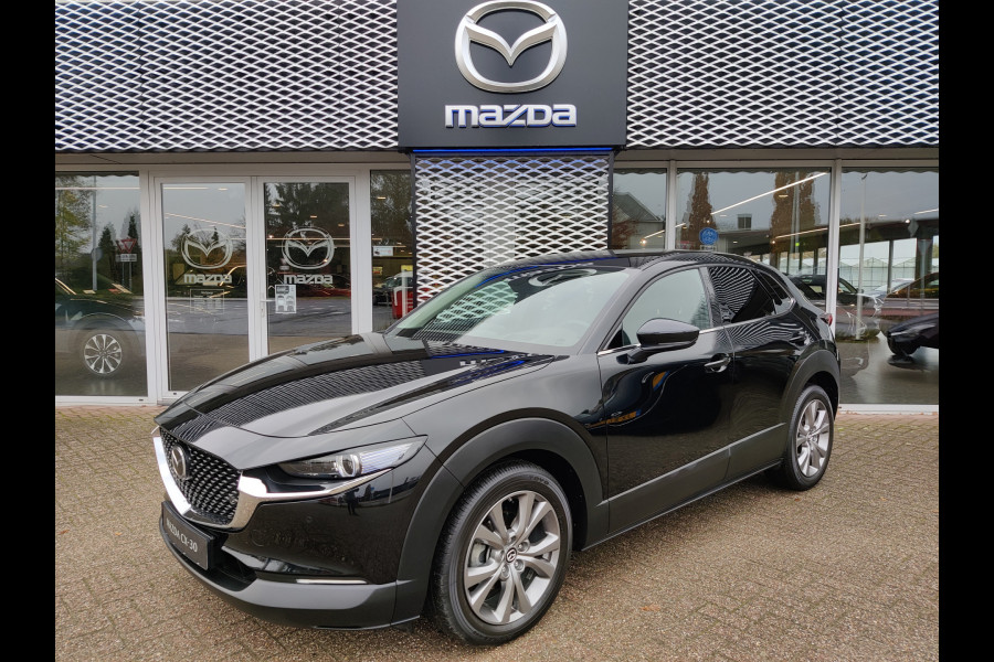 Mazda CX-30 2.0 SkyActiv-G Luxury I-ACTIVSENSE | RADAR-CRUISE | NAVIGATIE | APPLE CAR PLAY | 18" LM | 360GRADEN CAMERA | ACTIV-DRIVING DISPLAY | RIJKLAARPRIJS