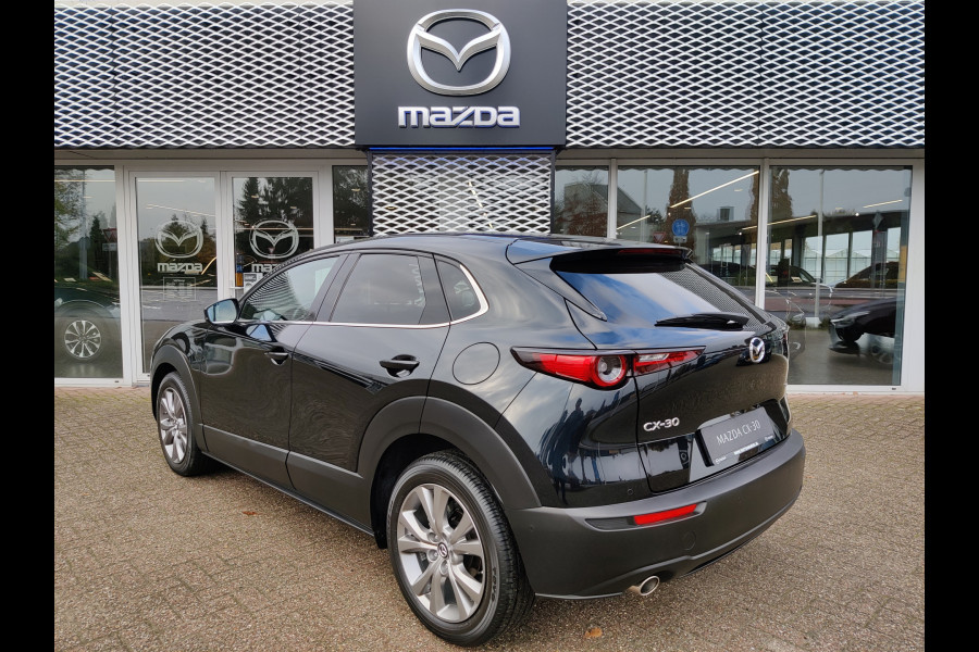 Mazda CX-30 2.0 SkyActiv-G Luxury I-ACTIVSENSE | RADAR-CRUISE | NAVIGATIE | APPLE CAR PLAY | 18" LM | 360GRADEN CAMERA | ACTIV-DRIVING DISPLAY | RIJKLAARPRIJS