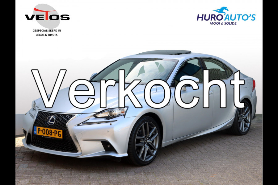 Lexus IS 300h F Sport Line | Schuifdak | Adaptief Onderstel | Stoelverwarming