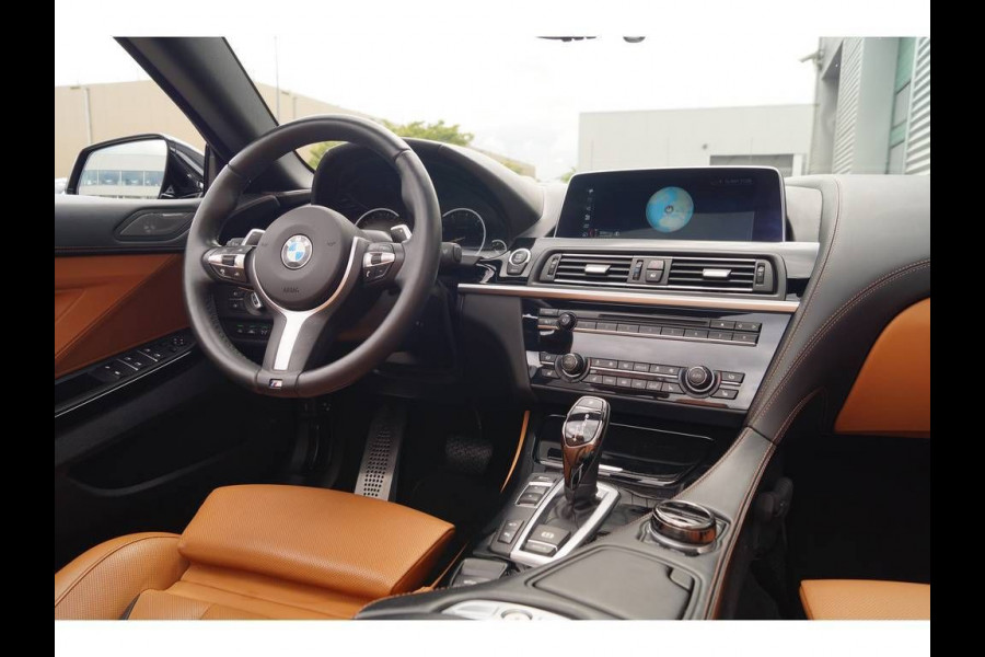 BMW 6 Serie 640i Cabrio High Executive M-Sport -LEER-ECC-NAVI-